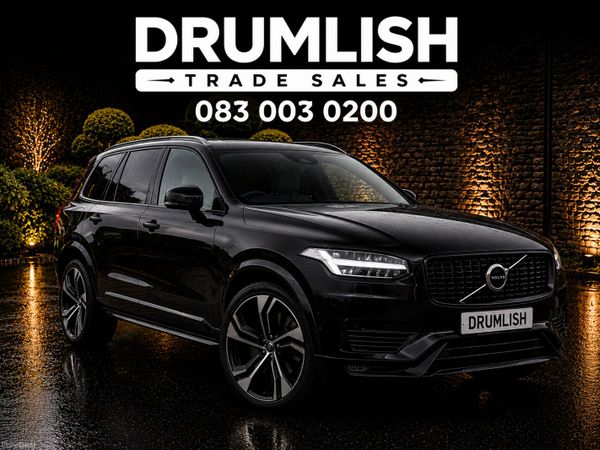 Volvo XC90 SUV, Petrol Plug-in Hybrid, 2023, Black