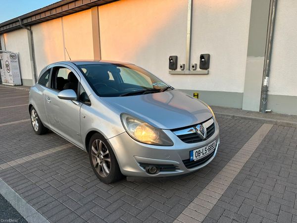 Vauxhall Corsa Hatchback, Petrol, 2008, Silver