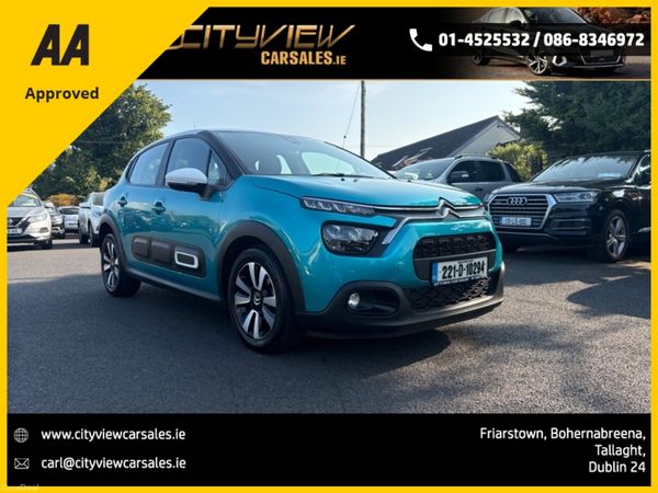 Citroen C3 Hatchback, Petrol, 2022, Blue