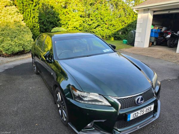 Lexus GS Saloon, Petrol Hybrid, 2013, White