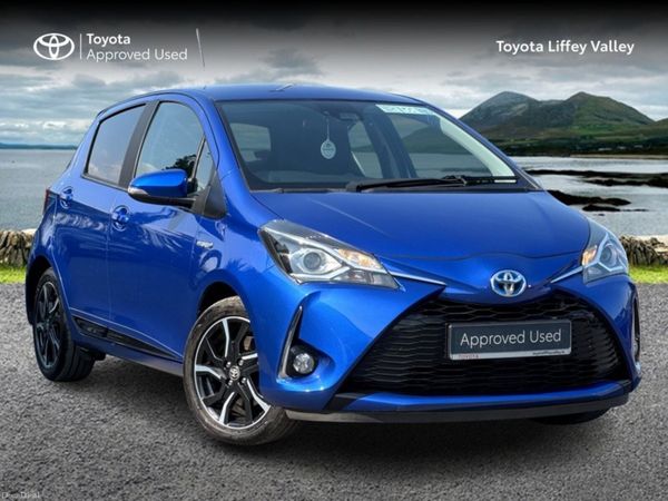 Toyota Yaris Hatchback, Petrol Hybrid, 2018, Blue