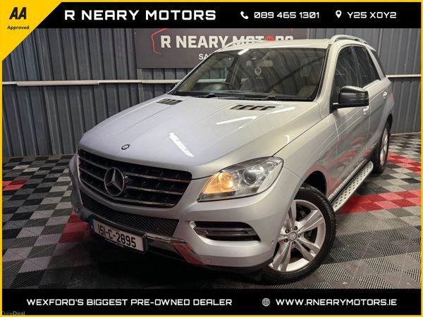 Mercedes-Benz M-Class SUV, Diesel, 2015, Silver