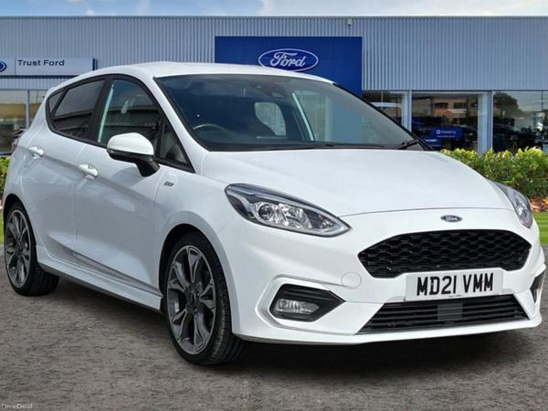 Ford Fiesta Hatchback, Petrol, 2021, White