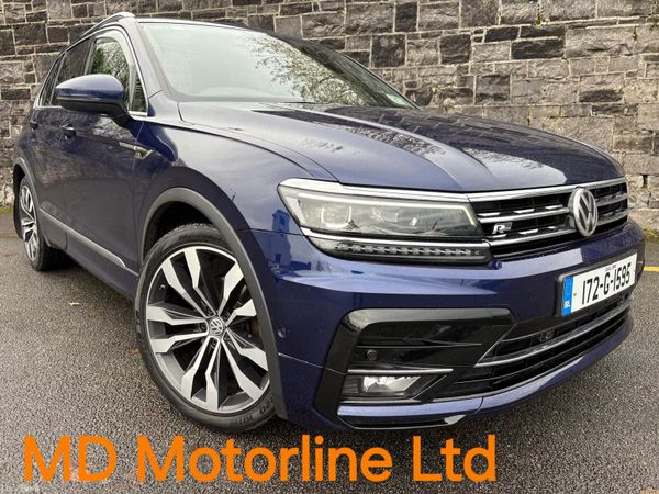 Volkswagen Tiguan SUV, Diesel, 2017, Blue