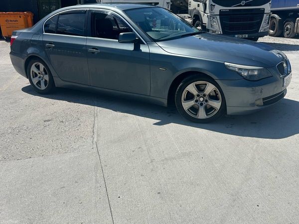 BMW 5-Series Saloon, Diesel, 2008, Blue