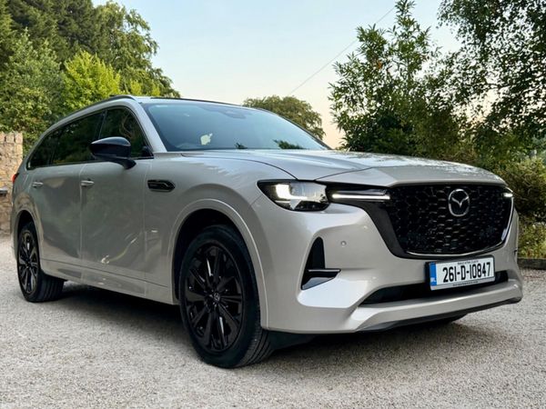 Mazda CX-80 SUV, Petrol Plug-in Hybrid, 2026, Grey