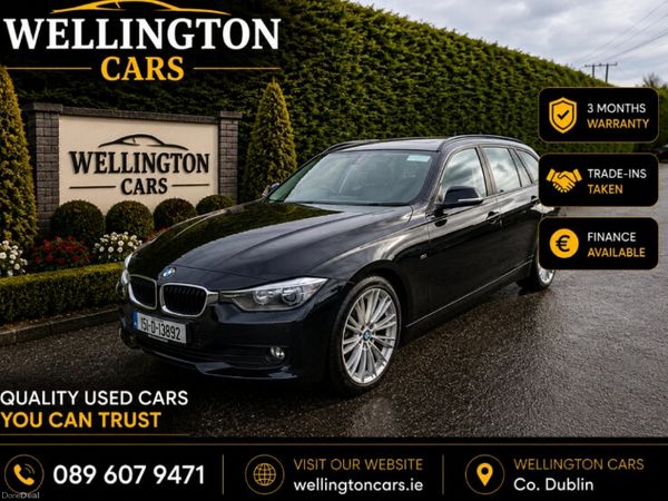BMW 3-Series Estate, Diesel, 2013, Black