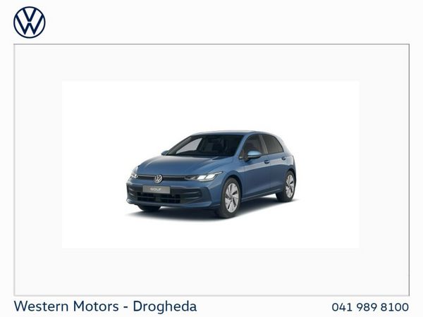 Volkswagen Golf Hatchback, Petrol, 2026, Blue