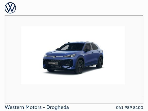 Volkswagen T-Roc SUV, Petrol, 2026, Blue