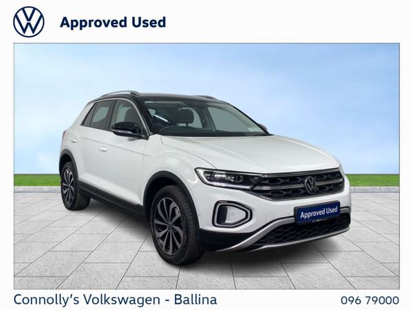 Volkswagen T-Roc SUV, Diesel, 2023, White
