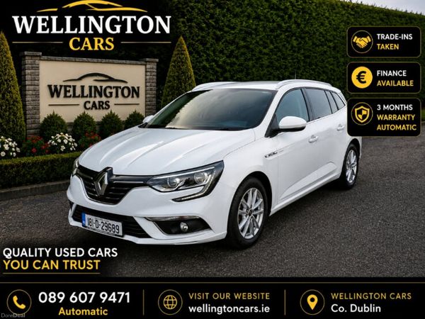 Renault Megane Estate, Diesel, 2017, White
