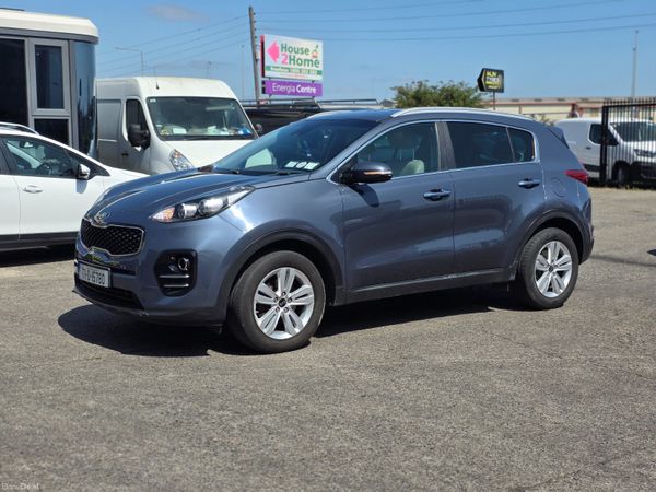 Kia Sportage SUV, Diesel, 2017, Blue