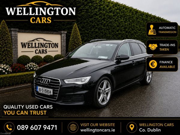 Audi A6 Estate, Diesel, 2015, Black