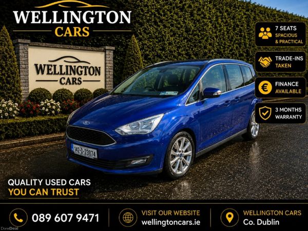 Ford Grand C-Max MPV, Diesel, 2016, Blue