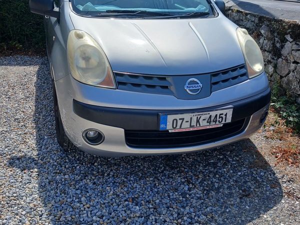 Nissan Note MPV, Petrol, 2007, Silver