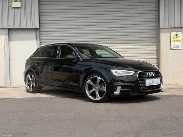 Audi A3 Hatchback, Petrol, 2018, Black