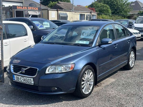 Volvo S40 Saloon, Ethanol Petrol, 2008, Blue