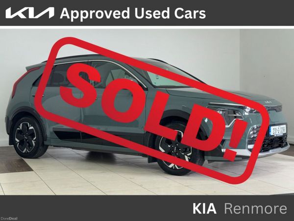 Kia Niro MPV, Electric, 2023, Green