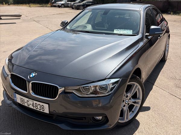 BMW 3-Series Saloon, Diesel, 2018, Grey