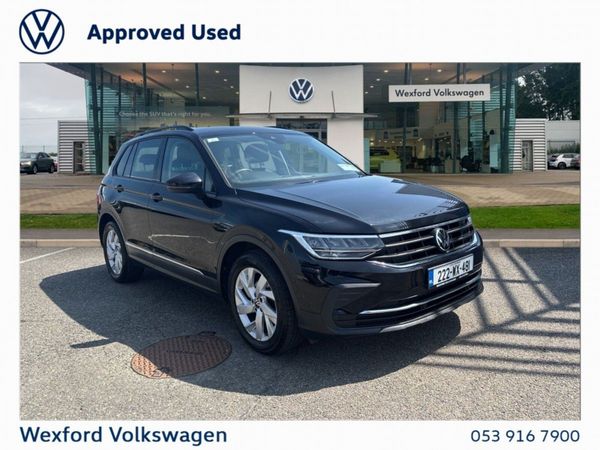 Volkswagen Tiguan SUV, Diesel, 2022, Black