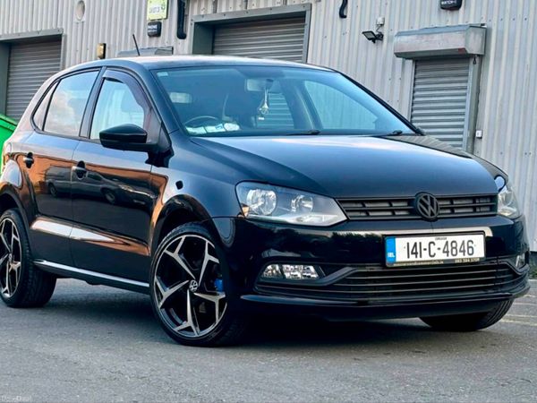 Volkswagen Polo Hatchback, Petrol, 2014, Black