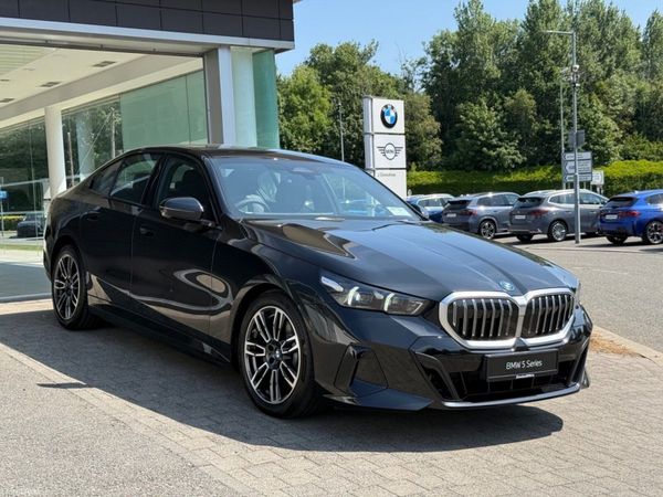BMW 5-Series Saloon, Petrol Plug-in Hybrid, 2026, Black