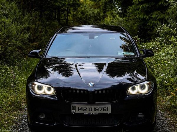 BMW 5-Series Saloon, Diesel, 2014, Black