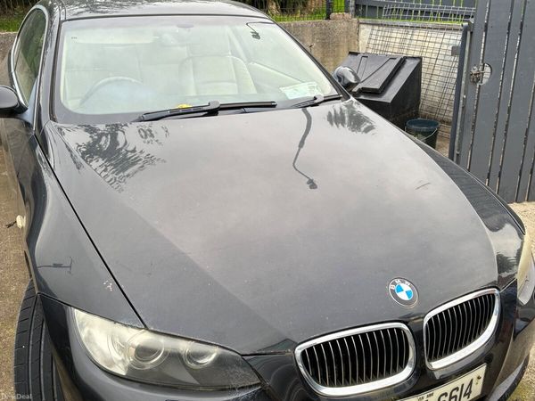 BMW 3-Series Coupe, Diesel, 2008, Black