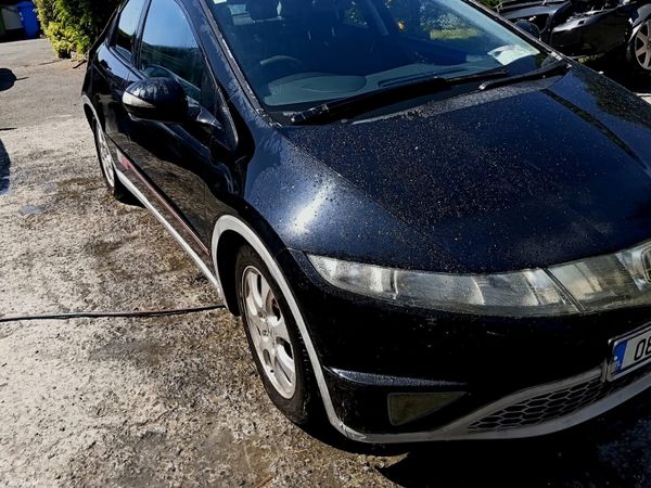 Honda Civic Hatchback, Petrol, 2008, Black