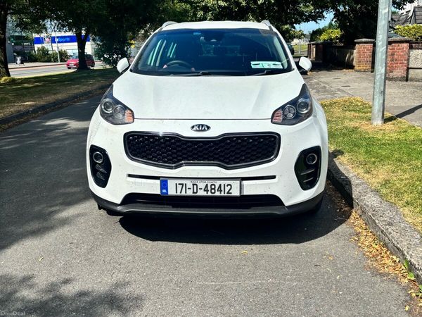 Kia Sportage SUV, Diesel, 2017, White