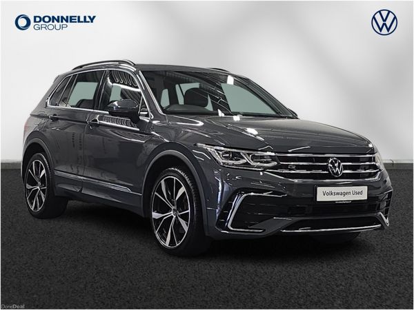 Volkswagen Tiguan Estate, Petrol Hybrid, 2022, Grey