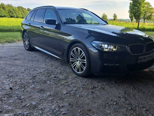 BMW 5-Series Estate, Diesel, 2018, Grey