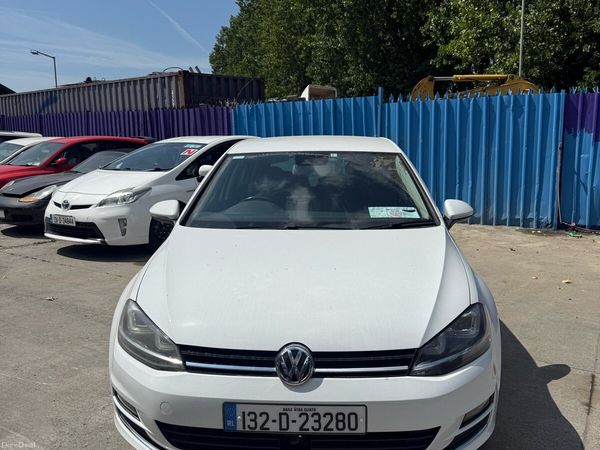 Volkswagen Golf Hatchback, Petrol, 2013, White
