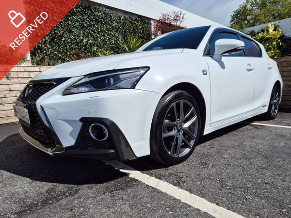 Lexus CT Hatchback, Petrol Hybrid, 2020, White