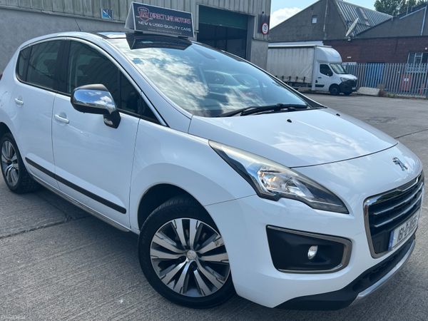 Peugeot 3008 SUV, Petrol, 2016, White