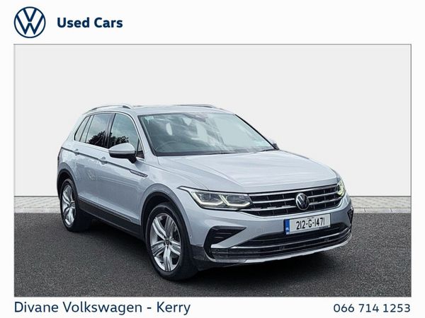 Volkswagen Tiguan SUV, Diesel, 2021, Silver