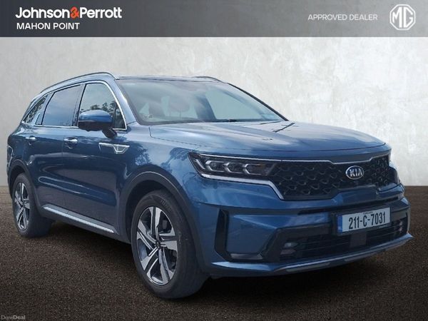 Kia Sorento SUV, Petrol Plug-in Hybrid, 2021, Blue