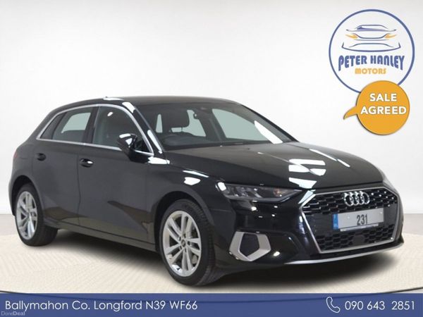 Audi A3 Hatchback, Petrol Plug-in Hybrid, 2023, Black