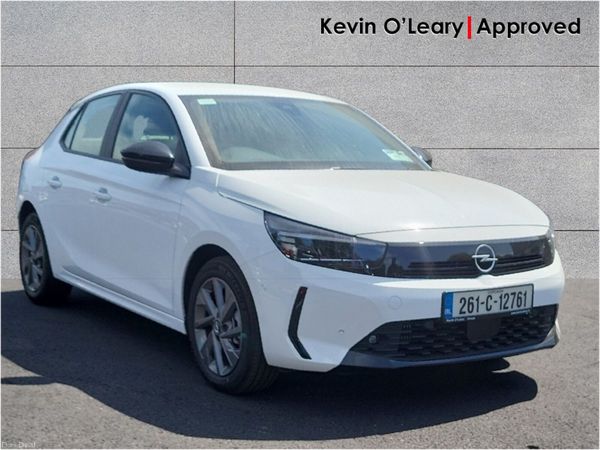 Opel Corsa Hatchback, Petrol Hybrid, 2026, White