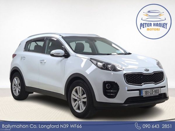 Kia Sportage SUV, Diesel, 2018, White
