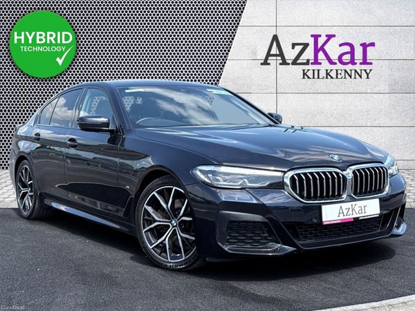 BMW 5-Series Saloon, Diesel, 2021, Black