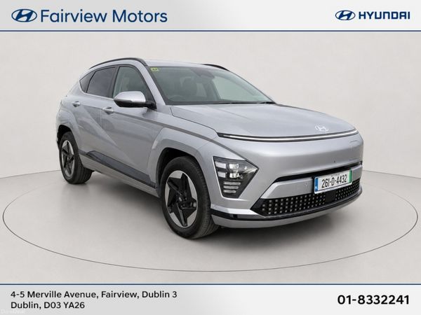 Hyundai KONA SUV, Electric, 2026, Silver