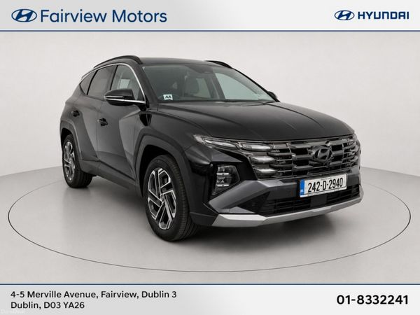 Hyundai Tucson SUV, Petrol Hybrid, 2024, Black