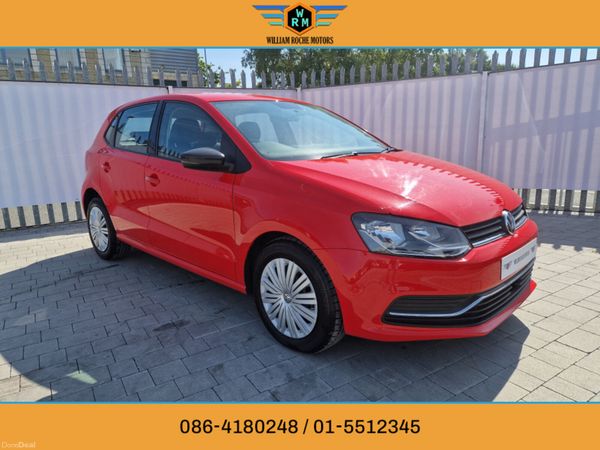 Volkswagen Polo Hatchback, Petrol, 2014, Red