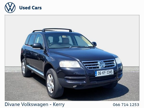 Volkswagen Touareg SUV, Diesel, 2006, Black