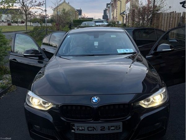 BMW 3-Series Saloon, Diesel, 2015, Black