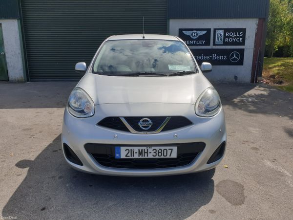 Nissan March Hatchback, Petrol, 2021, Silver