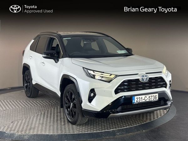 Toyota RAV4 SUV, Petrol Hybrid, 2023, White