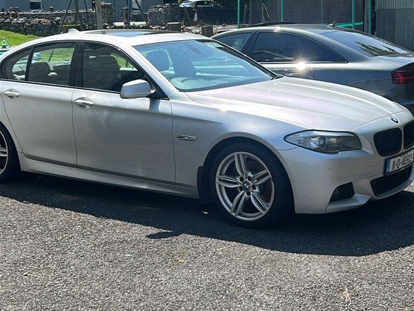 BMW 5-Series Saloon, Diesel, 2011, Silver