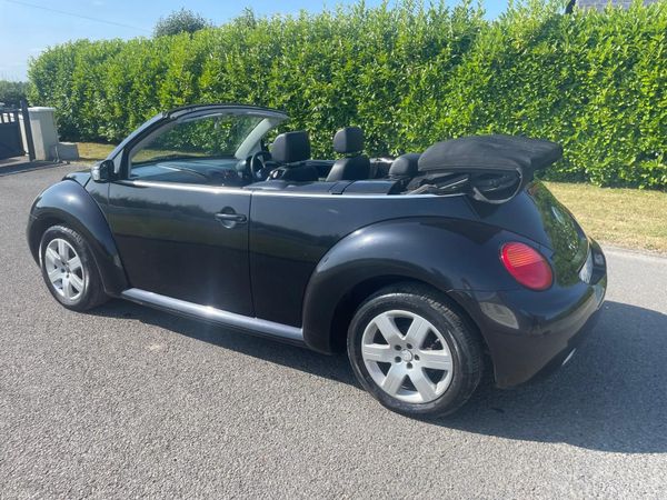 Volkswagen Beetle Convertible, Petrol, 2004, Black
